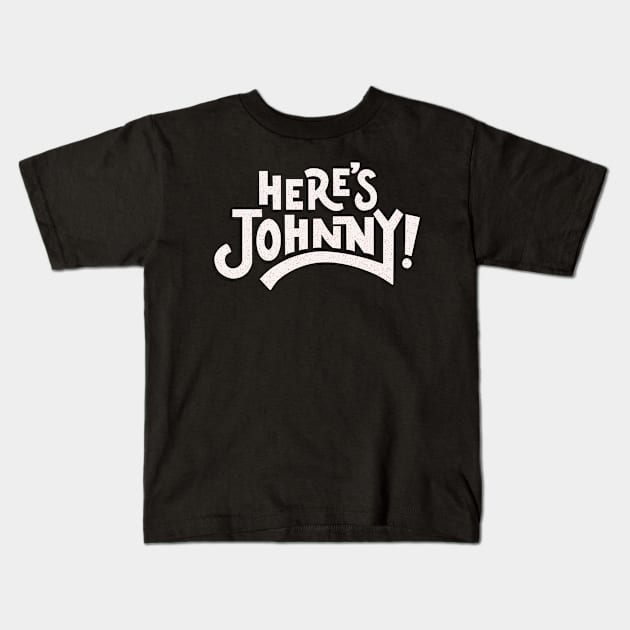 Here`s Johnny Kids T-Shirt by Mai-Hime 